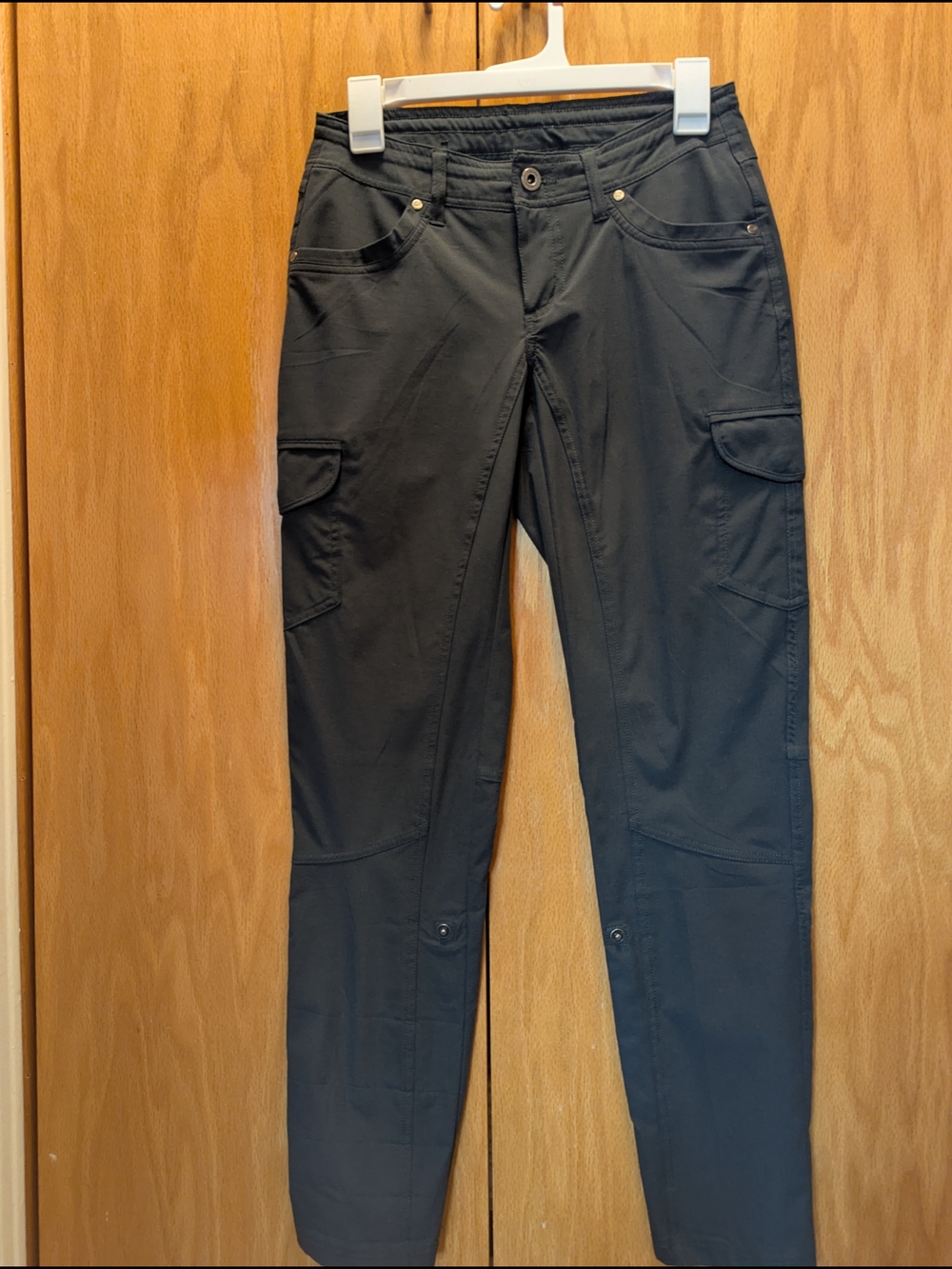 Kuhl Women's Grey Cargo Track Hiking, Joggers